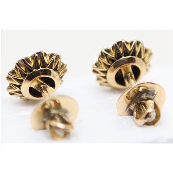 18 Kt Gold Diamond Earrings 2.00 Carats