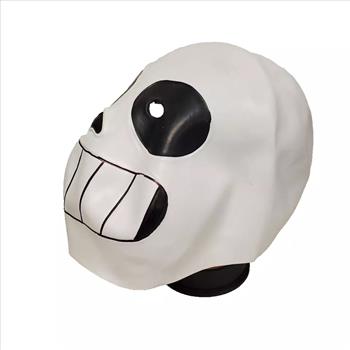 Cosplay Legend Undertale Sans Costume Latex Mask Adult Size