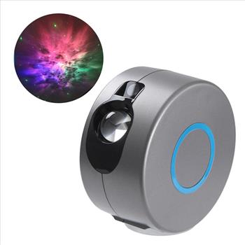 Rotation LED Starry Sky Projector Light Ocean Wave Star Galaxy Nebula Night Lamp Gray