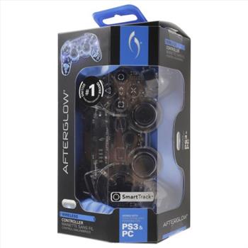 Afterglow PS3 and PC Wireless Controller Clear and Black