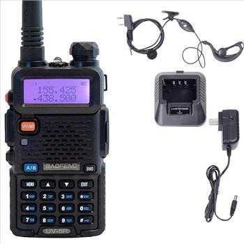 Baofeng VHF/UHF Dual Band Two Way Ham Radio Transceiver