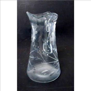  Vintage Hand Cut Crystal Pitcher