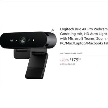 Logitech 4k Pro Webcam