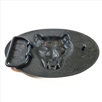 3D Metal Pewter Panther Belt Buckle