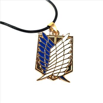 Anime Peripheral Pendant Necklace Attack On Titan Scout Regiment Logo