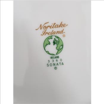 VTG Noritake Ireland 3360 Sonata Gravy Boat with Plate