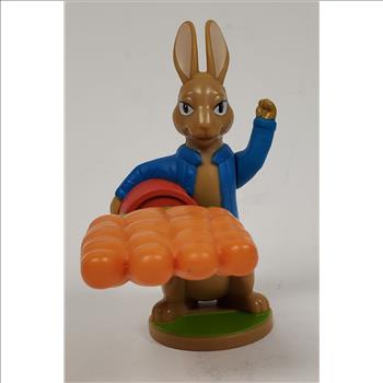 2018 McDonalds Peter Rabbit Carrots Launcher Happy Meal Toy Figure 4