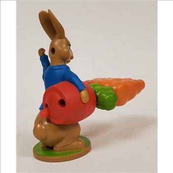 2018 McDonalds Peter Rabbit Carrots Launcher Happy Meal Toy Figure 4