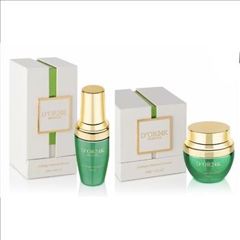 D'OR 24K Collagen Renewal Cream And Serum Collection Set Retail $ 1,490.00