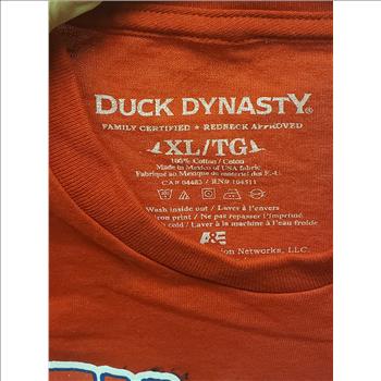 NWT Hey There Jack Duck Dynasty A&E Red 100% Cotton T-Shirt Sz XL Mexico AE99