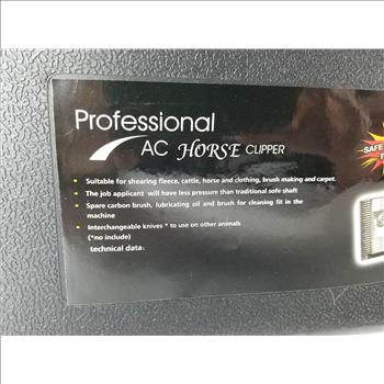 Proffesional AC Horse Clipper New