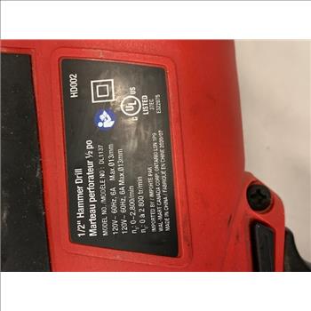 Hyper Tough Hammer Drill 1/2 Inch