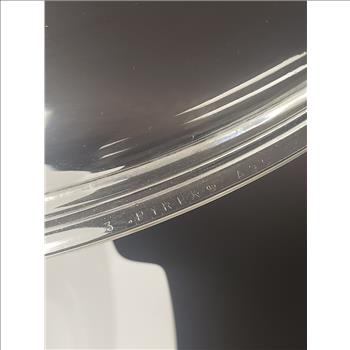 Vintage CORNING WARE Shadow Iris Handled-Lidded Square 2L Ceramic Glass Cookware, Made in Canada