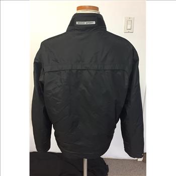 Zegna Sport Mens Wind & Rainproof Thermore Coat, XL