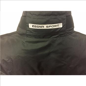 Zegna Sport Mens Wind & Rainproof Thermore Coat, XL