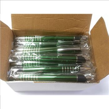 50 Pc. Metal Ball Point Black Ink Pens