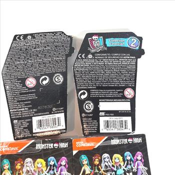 Lot of 4PCS of Mega Construx & Mega Blocks Monster High Figs