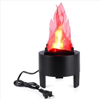 LED 3D Fake Fire Flame Light for Indoor Party Decoration