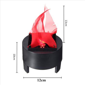 LED 3D Fake Fire Flame Light for Indoor Party Decoration
