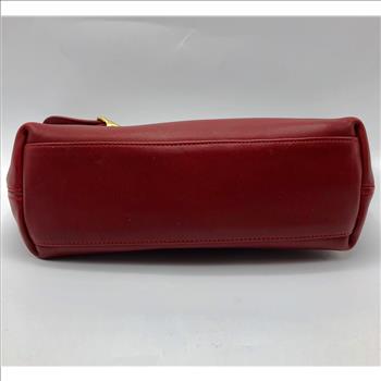 COACH Red Leather Hobo Bag