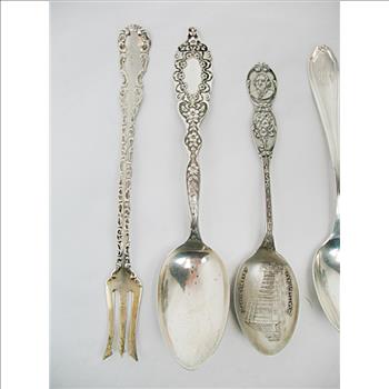 Vintage - Antique Collection of Sterling Silver Spoons