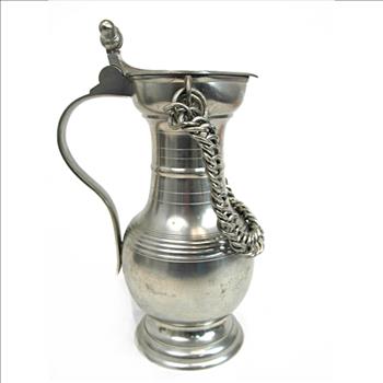 Solid Pewter Pitcher - 1981