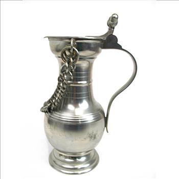 Solid Pewter Pitcher - 1981