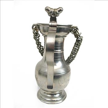 Solid Pewter Pitcher - 1981