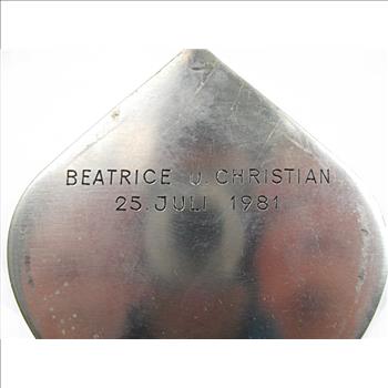 Solid Pewter Pitcher - 1981