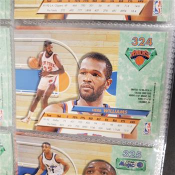 Vintage 1992-93 Fleer NBA Basketball Trading Card Lot of 57 Pcs