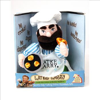 Latke Larry - Featuring the Voice of Larry Stiller - Animated Singing Doll