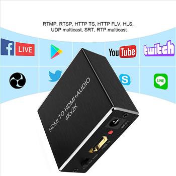 HDMI 4K x 2K Stereo Audio Converter Extractor HDMI to HDMI+Optical SPDIF 3.5mm