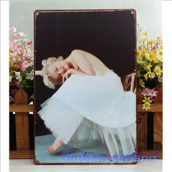 Classic Marilyn Monroe Metal Sign