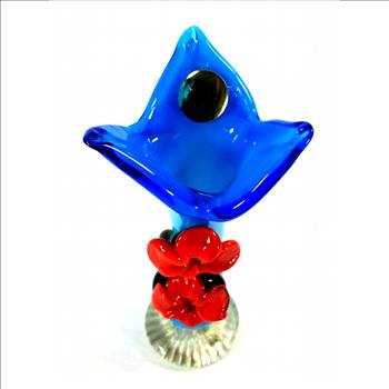 Art Deco Bohemia Glass Vase