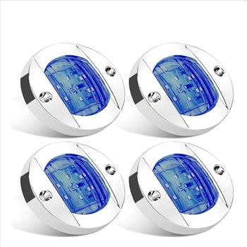 4PCS 12V Marine Boat Transom LED Stern Light LED Tail Lamp Yacht Accessories