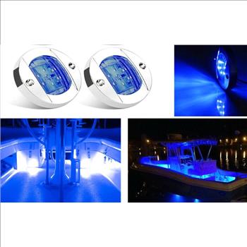 4PCS 12V Marine Boat Transom LED Stern Light LED Tail Lamp Yacht Accessories