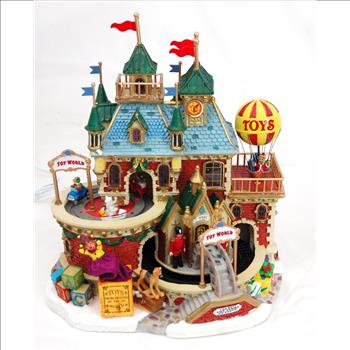 Christmas - LeMax Collectable Christmas Toy Castle - Animated with Music and Lights