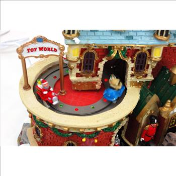 Christmas - LeMax Collectable Christmas Toy Castle - Animated with Music and Lights
