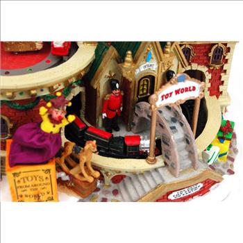Christmas - LeMax Collectable Christmas Toy Castle - Animated with Music and Lights
