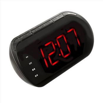 onn Dual Alarm Clock AM/FM Radio