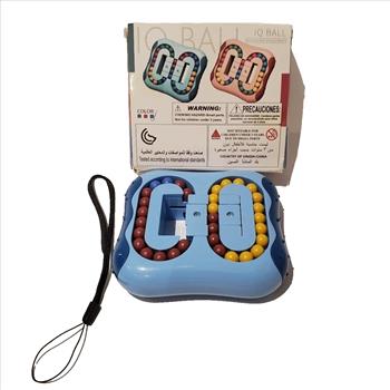 IQ Ball Puzzle Handheld Game Blue