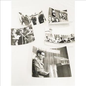 5 RARE 1980's Original Glossy Pictures of Fidel Castro of Cuba