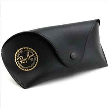  Rayban Aviator Sunglasses With Case - 3026 - Gold Frame/ Blue Mirror Lens