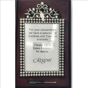 MICHAEL HERO VICTORIAN LACE FRAME  RETAIL $480