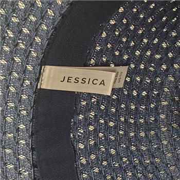 Ladies Sears Jessica Navy Blue Cloche Hat Size 5 New Old Stock