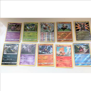 Pokemon Cards 10 Cards