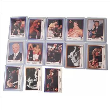 Lot of 50+ Kayo 1990 Various Vintage Boxing Trading Cards
