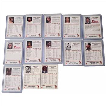 Lot of 50+ Kayo 1990 Various Vintage Boxing Trading Cards