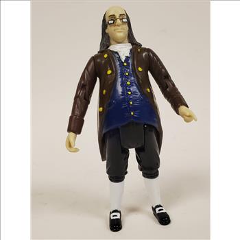 Vintage 2003 Accoutrements Benjamin Franklin Action Figure 6"