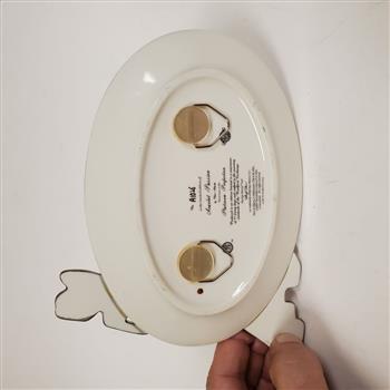 Vintage Bradford Exchange Marilyn Monroe Oval and Figure Wall Plate USA